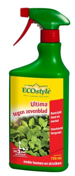 Ecostyle ultima tegen zevenblad 750 ml